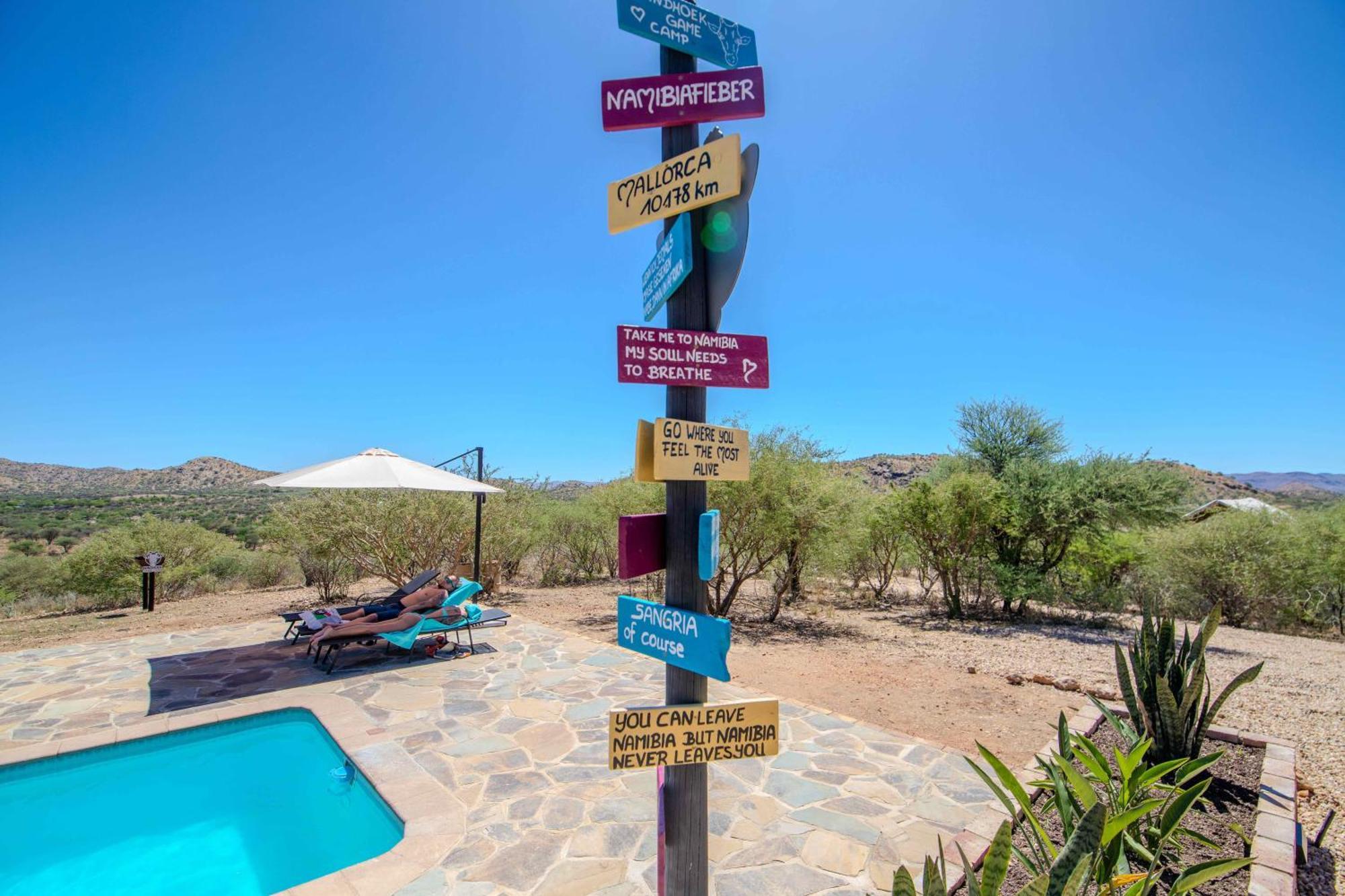 Windhoek Game Camp Lafrenz Township Eksteriør bilde
